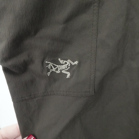 Arcteryx Parapet Pants Womens 14 Brown Outdoor Hiking Stretch Gorpcore‎ - Picture 11 of 13